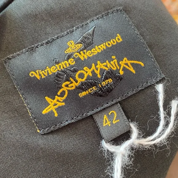 Vivienne Westwood Black Top Draping Corset Open Neck - Picture 8 of 11